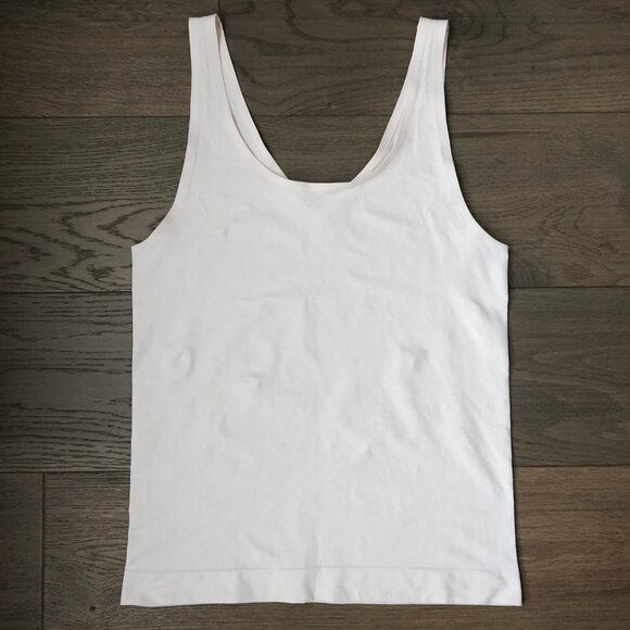 Tilley Canada Comfort 2 Way Tank Top Pull On Nylon Spandex Pale Blush Pink Sz XL - Picture 2 of 10